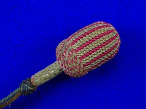 Nudo de espada de lingotes de oro de Oficer Aprobado por Oficers Nudos de espada dorados y azules para accesorios de espada y cinturón ronpex - Product Image 2