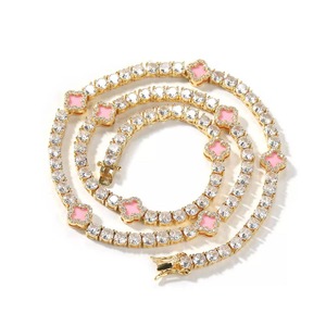 La plupart de chaîne exigée de tennis de diamant de Moissanite légère ou durable et grande pour superposer des chaînes disponibles au prix usine - Product Image 5