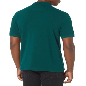 Camiseta de manga corta de secado rápido para hombre para Polos Camiseta de golf de piqué de rendimiento táctico hecha de poliéster tejido - Product Image 5