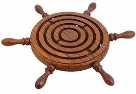 Juego de laberinto de madera hecho a mano de lujo con diseño único para juegos infantiles en todas las estaciones-Primavera Verano Otoño Invierno - Product Image 5