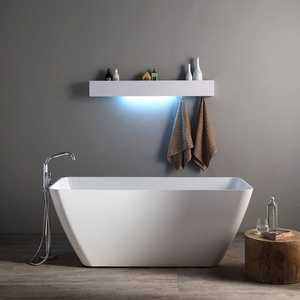 อ่างอาบน้ำหินอ่อนแบบตั้งอิสระที่ทันสมัยโดย silvi - Product Image 1