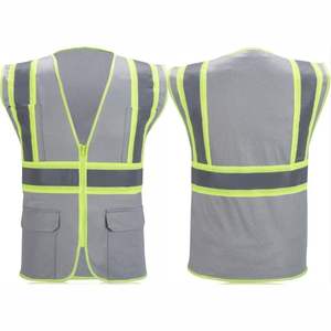 Chaleco DE TRABAJO transpirable de alta calidad con múltiples bolsillos Técnica lavada de 5 dimensiones Servicio OEM disponible - Product Image 1