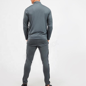 Chaqueta jersey con logotipo personalizado al por mayor, conjuntos para hombre, chándales en blanco para hombre, conjunto de chándal de poliéster y algodón, chándal para hombre - Product Image 5