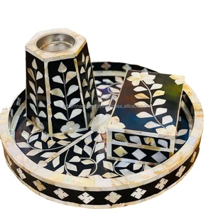 Bakhoor Ramadan Brûleur d'Encens Essence Vente à Chaud Brûleur en Bois Bois pour Décoration Intérieure Exotique à Bas Prix par LUXURY CRAFTS - Product Image 1