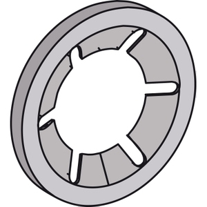 Per SCHNEIDER ELECTRIC NSYLCKWSF PanelSet SF/SM Sistema di bloccaggio della porta con rondella dentata per contenitori elettronici e per strumenti - Product Image 1