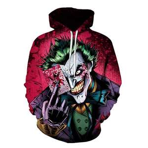 เสื้อมีฮู้ดผ้าซับลิเมชันผสม3D พิมพ์ลาย3D - Product Image 5