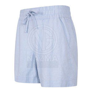 Solid Color Breathable High Waist High Quality Women's Shorts 2026 Custom Design Streetwear Cotton Made - Product Image 3