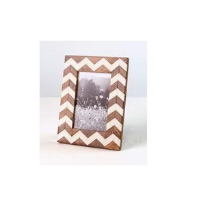 Grand cadre photo en bois fait à la main style classique personnalisable pour la maison dessus de table de mariage fournitures en vrac pour par A Z artisanat - Product Image 2