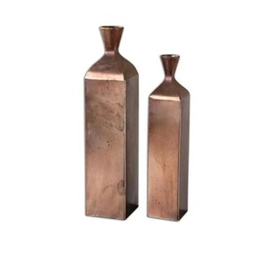 Table Decoration Aluminum Flower <b>Vase</b> Latest & Bottle Design Metal Copper Flower <b>Vase</b> Modern & Attractive Iron Brass Flower Vas - Product Image 2