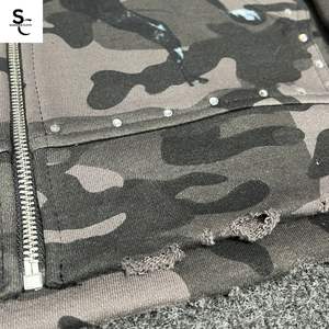 เสื้อฮู้ดลายพรางปรับแต่งได้เต็มที่ ผ้าเฟรนช์เทอร์รี่คุณภาพสูง มีจำหน่ายในราคาโรงงาน - Product Image 5