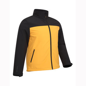Veste d'extérieur de taille personnalisée, manteau coupe-vent softshell, bombardier épais en peluche avec tissu léger pour l'hiver, mode personnalisée, OEM - Product Image 1