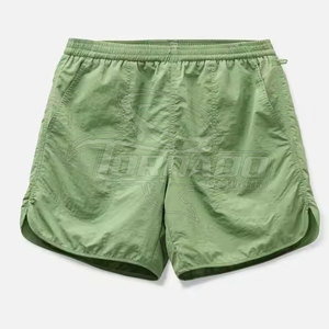 New Style Custom Color Men's Nylon <b>Shorts</b> Elastic Waist Mid Casual Comfortable Breathable Quick Dry Outdoor High Quality Custom - Product Image 1