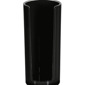 Collezione Spirella Sydney, Dispenser per Dischetti di Cotone, Acrilico, Nero - Product Image 1