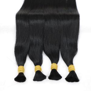 Paquetes de pelo vietnamita Virgen al por mayor extensiones de cabello a granel color negro recto sedoso - Product Image 2