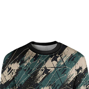 Sudadera Personalizada para Hombre, de Algodón y Felpa, Anti-Pilling, Cuello Redondo, Corte Holgado, Estilo Casual, con Estampado Digital - Product Image 3