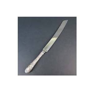 Elegant Wholesale made in India Stainless Steel SilverMirror Polished With Hammered Design <b>Crystal</b> Coated Handle Cutlery Set - Product Image 1
