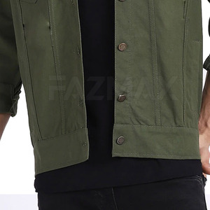 Pakistan Manufacturer's High Street Style Men's <b>Jeans</b> Jackets 100% Cotton Durable for Winter Season OEM Service Available - Product Image 6