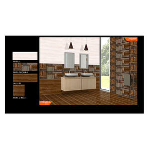 Moderne Classique Antidérapant 30x90cm Mat Poli Céramique Salle de Bain Carrelage de Sol Haute Qualité Porcelanato Solid Texture Villas - Product Image 2