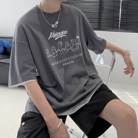 Nouvelle mode de vêtements de haute qualité fabricants de t-shirt à col en v extensible pour hommes-t-shirts pour hommes, femmes