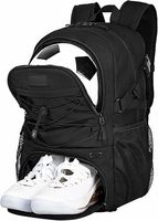 Sac à dos tactique Goloni imperméable et résistant aux déchirures pour football et basketball, compartiments pour ballons et chaussures, capacité 30-40L, très durable