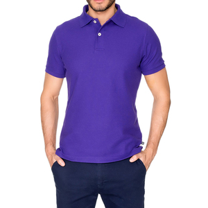 Polos pour hommes en coton de haute qualité, polos tendance décontractés à manches courtes, motif uni, t-shirt polo de luxe pour hommes - Product Image 4