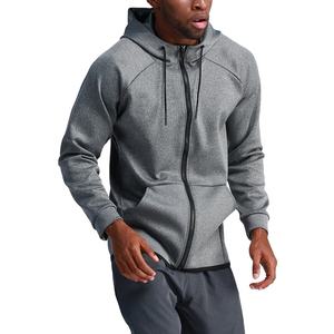Sweat-shirt pour homme, hiver, séchage rapide, imperméable, respirant, fermeture éclair, 100% coton, vêtements de sport décontractés, activités de plein air - Product Image 2