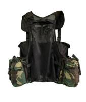 Gilet tactique multifonctionnel en polyester 1000D pour l'extérieur, randonnée, camouflage, protection, fabriqué au Vietnam
