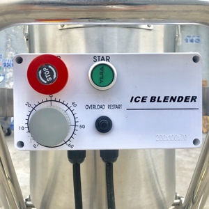 Machine à purée de fruits et légumes électrique commerciale 32L 1800W en acier inoxydable, batteur à pâte d'ail et de gingembre, nouvelle haute productivité - Product Image 4