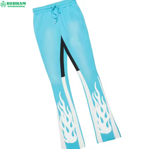Conjunto Deportivo de Alta Calidad, Ecológico, Estilo Urbano, Pantalones Gruesos y Sudadera Holgada de Felpa Francesa de Algodón Cálido - Product Image 3
