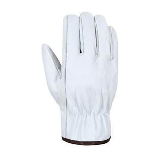 Gants de conducteur en cuir de chèvre de qualité supérieure Gants de conducteur en cuir à coupe confortable pour les gants de travail en cuir de sécurité des mains - Product Image 5