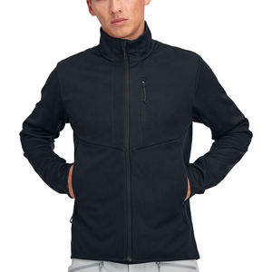 OEM diseño personalizado Otoño Invierno al aire libre a prueba de viento impermeable cálido hombres rompevientos chaqueta de concha suave - Product Image 2