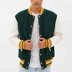 Wholesale Fashion Custom Embroidery Varsity Jacket Leatherman Baseball Letter Man Varsity Jackets High Quality Jacket - Product Image 2