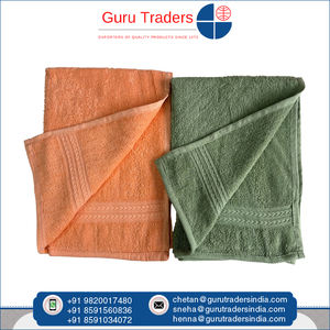 Personalización posible para toallas de baño de mano sólidas teñidas lisas de polialgodón 100% de secado rápido y Súper suaves de calidad superior - Product Image 2