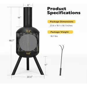 Brasero en acier soudé à la main haut de gamme pour maisons exclusives, barbecue pour la cuisine et le plaisir en plein air, brasero fabriqué par Zahid Export - Product Image 2
