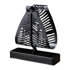 Porte-mouchoirs en fer au design antique standard classique avec détails complexes pour salles de bains et salons - Product Image 2