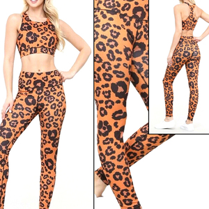 Ensemble de yoga pour femmes de haute qualité, antibactérien, solide, avec taille élastique, design personnalisé, soutien-gorge de sport, leggings, pantalon respirant, séchage rapide, 100% coton - Product Image 6