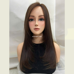 Haute qualité perruque cheveux vietnamiens vierge humain non transformé cuticule aligné pleine densité brillance naturelle usine exportation directe - Product Image 5