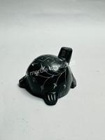 Statue de tortue en marbre noir en gros, sculptée à la main, meilleur prix, symbole de bonne fortune pour la décoration de la maison et du bureau