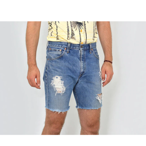 Short déchiré de haute qualité pour filles, vêtements décontractés tendance pour l'été pour jeunes, fournisseur OEM - Product Image 2