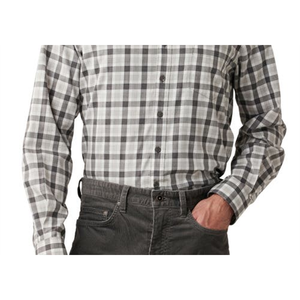 Camicia Casual da Uomo in Flanella Rodd & Gunn Boltons Trim Fit, 100% Cotone, Taglia XL, Anti-Piega, Colore Grigio Cenere - Product Image 3