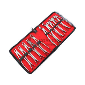 Kit de forceps d'extraction pour chirurgie buccale professionnelle, ensemble complet d'instruments dentaires stériles - Product Image 2