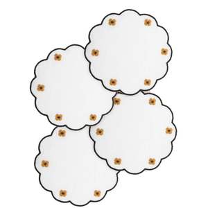 Sets de table en lin artisanal classiques et durables, décoration artisanale, tissage unique, attrait culturel pour la salle à manger, table de cuisine, maisons d'aujourd'hui - Product Image 6