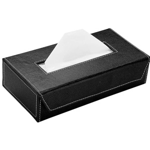 Vintage Crafts Classic Leather <b>Tissue</b> Box with Cover <b>for</b> Hotels Farmhouses Handmade Durable <b>for</b> Bedrooms Bathrooms Waiting Areas - Product Image 3