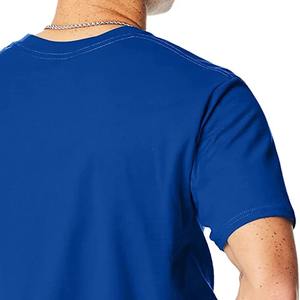 T-shirts pour hommes en gros 100% coton T-shirts à manches courtes pour hommes col rond bonne qualité Slim Fit coloré blanc T Sh-T-shirts pour hommes - Product Image 3