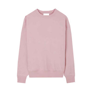 Sudadera lisa con logotipo personalizado, jersey de cuello redondo, jersey para hombre francés de peso pesado, sudaderas y sudaderas con capucha estampadas - Product Image 3