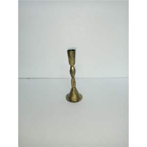 Support de bougie conique en laiton vintage en gros - Bougeoir élégant en métal martelé, grand porte-bougie pour les événements de mariage - Product Image 6