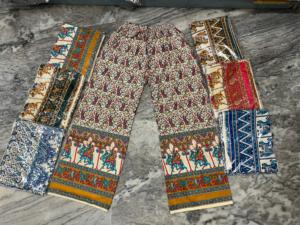 ผ้าฝ้ายคุณภาพสูงพิมพ์กางเกง Palazo สําหรับผู้หญิงอินเดียกางเกงขากว้างกางเกงโยคะกางเกงฤดูร้อนกางเกงสบายราคาขายส่ง - Product Image 2