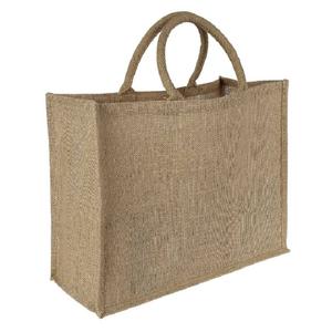 กระเป๋าช้อปปิ้งปอกระเจาแบบใช้ซ้ำได้ ปี 2025 เป็นมิตรกับสิ่งแวดล้อม ผลิตในบังกลาเทศ ทำจากวัสดุปอกระเจา 100% เป็นมิตรกับสิ่งแวดล้อม กระเป๋าช้อปปิ้งปอกระเจาในบังกลาเทศ - Product Image 2