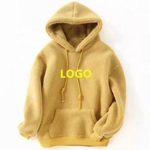 Sweats à capuche à logo personnalisé à forte demande pour hommes pull en polaire vierge sweats à capuche pour hommes en coton-polyester à séchage rapide de grande taille - Product Image 5