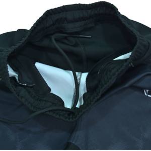 กางเกงวิ่งแบบมีซิปสำหรับผู้ชายกางเกงสำหรับวิ่งของผู้ชายเอวต่ำแบบลำลองพิมพ์ลายทางตรงโค้ง - Product Image 4